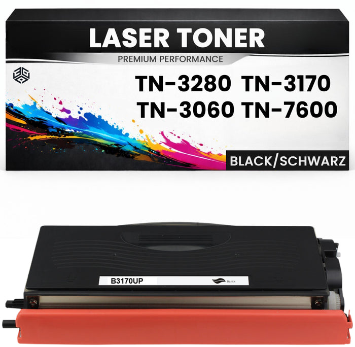 XXL Toner TN-3280 TN-3170 TN-7600 TN-3060 für Brother kompatibel Schwarz 7000 S DCP-8020/8025D/8040/8045D/8060/8065DN/8085DN/8080DN/8380DN FX3000